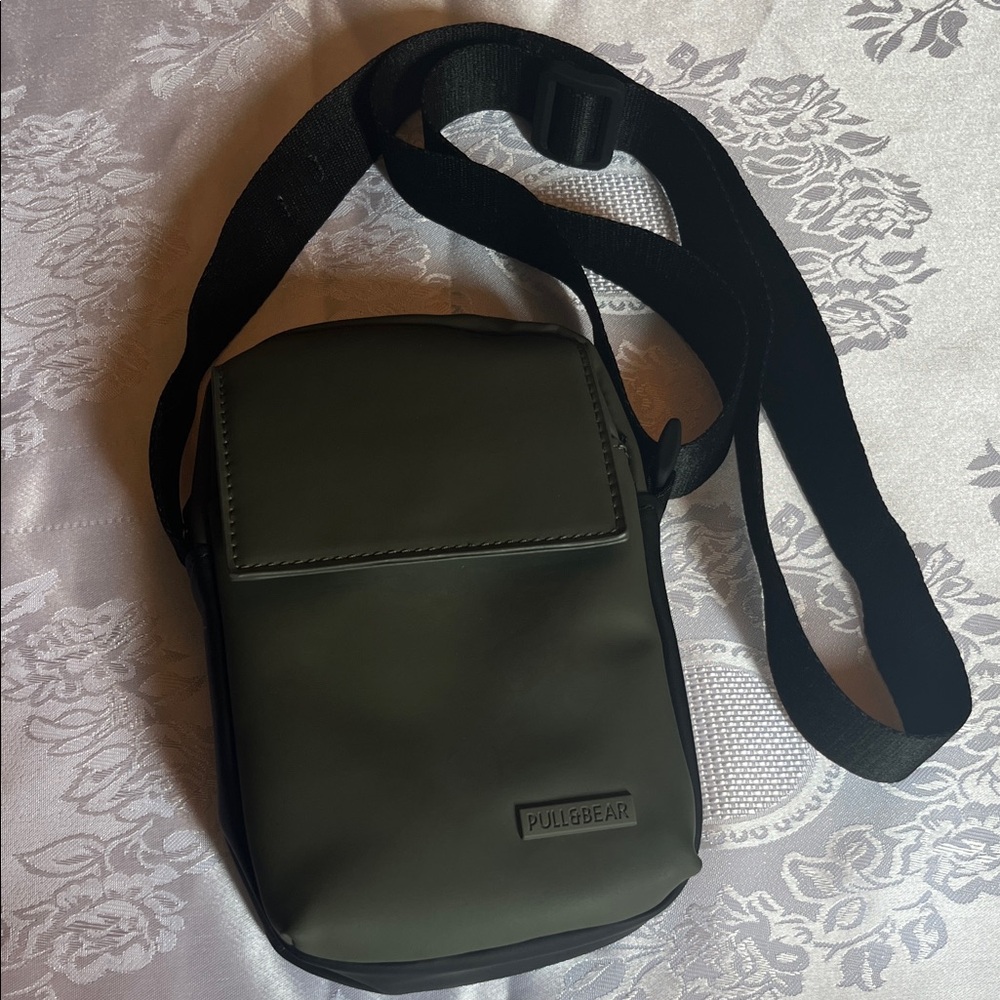 Pull&Bear Khaki Men's Messenger Bag